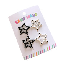Girl Flat Clip Hairpin Ornaments Pin Barrette for Women Girl-4