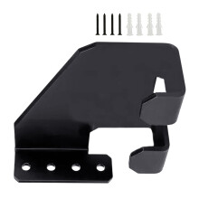 Wall Mounted Chainsaw Hanger Heavy Duty Garage-Black