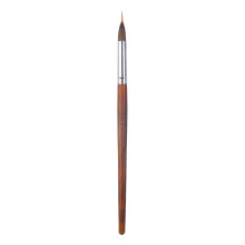 Miniatuur Kwast Houten Handvat Detail Kwast voor Acryl Aquarel-F