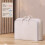 Πτυσσόμενη μεγάλη τσάντα Duffle μπεζ 19,68x7,87x13,77 ίντσες 4