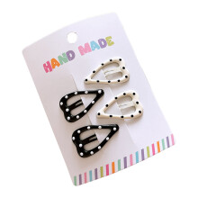 Simple Spotty Barrettes Delicate Pin Hair Clip for Women-3