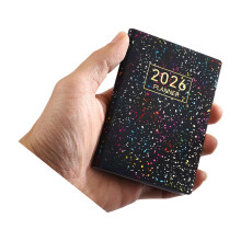 Pocket Notepad Pocket Notebook, Colorful Memo-Colorful black