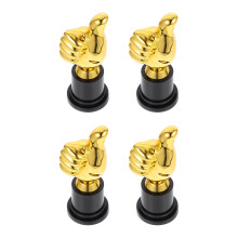 12Stk Kompakte Daumentrophäen Kunststoff Wettbewerbspreis