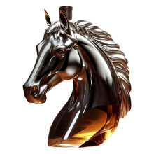 Creative Horse Head Inspires Whiskeys-transparent 350ml