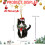 Orange Cat Christmas Ornaments, Acrylic, 2 Pack 3