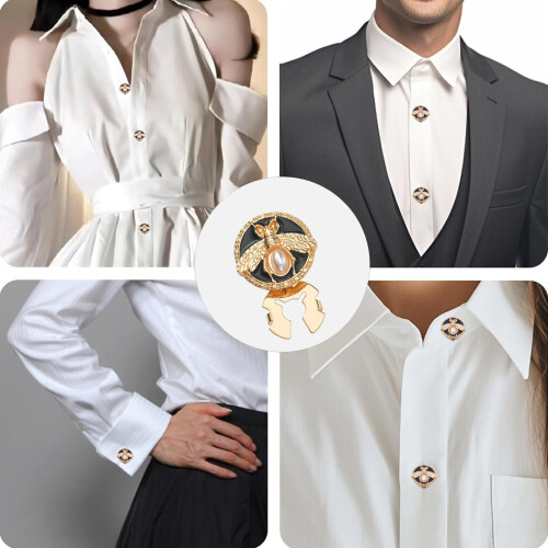 Distinctive blossomy Pattern Cufflinks Adds sophistication To 1