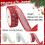 Glitter Snowflake Wired Ribbon 25m 3