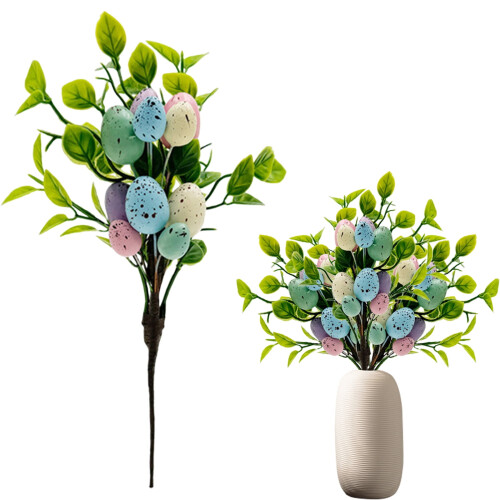 Kunstige påskeegg til blomsteroppsatser, 4-pakning 1