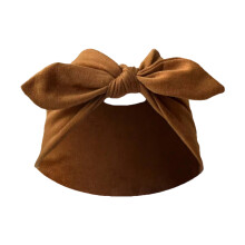 Stretchy Knotted Hairband Fashion Hair Accessory-Coffee color