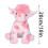 Jucărie de pluș Highland Cow roz, 25 cm 3