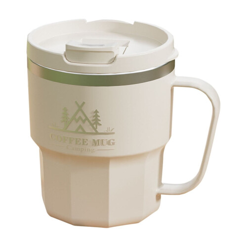 304 Stainless Steel Vacuum Mug 400ml Double-Layer with 1