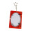 Light Weight Water Resistant 3 Inch Card Protector-Red oval 1