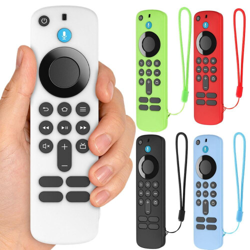 Θήκη σιλικόνης για τηλεχειριστήριο Fire TV Stick HD/4K, θήκη σιλικόνης, ολίσθηση, 2