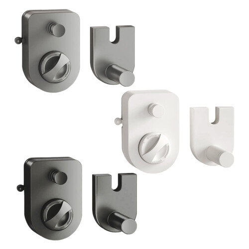 Flexible Extendable Clothesline With Metal Wire And not-Gray 1