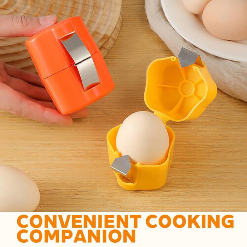 Egg Shell Opener – PP Body with Stainless Steel Press, 1 2