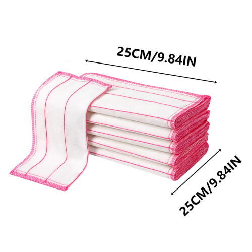 5-Pack Yarn Dish Cloths – Highly Absorbent & Non-Greasy 2