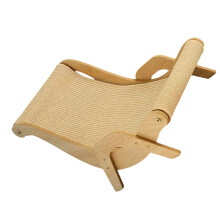 Cats Scratch Pad Puppy Bed Woven Sisal Bed for Small Medium-L