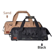 Large Capacity Water Resistant Tool Bag 16.1x5.9x5.3" Durable Canvas