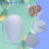 Easter Egg Ornament Blue Festive Decor 1 Piece 2
