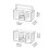 Handdraagbare transparante-Transparant gewoon Met scheidingswand 4
