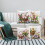 Bunny Rabbit Eggs Throw Pillow Cover 18x18 Inch 1PC 4