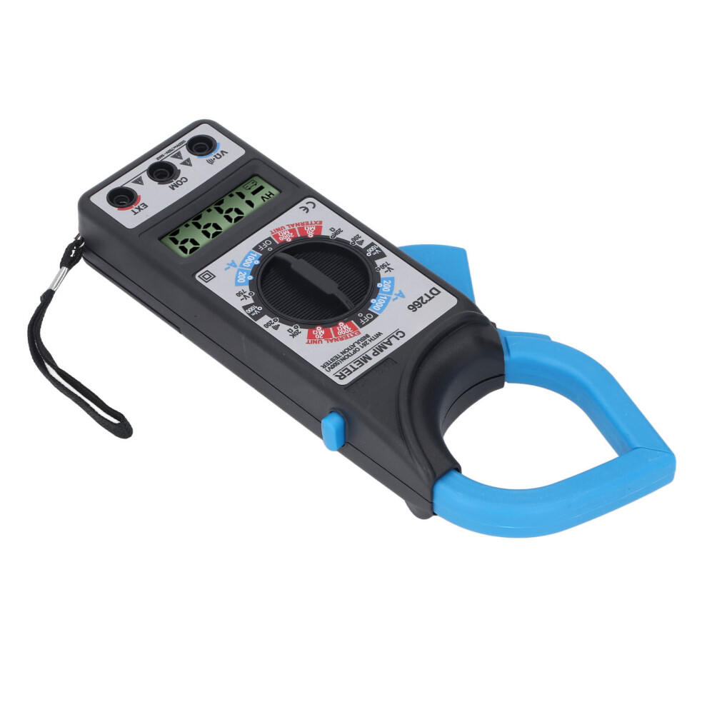 Digital Clamp Meter Dt266 750V Ac/Dc 1999 Count With Buzzer 7671390810369