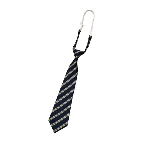 Modern Stripe Design Necktie Comfortable-2 Tibetan blue gold