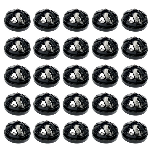 Quick Connect Push Button Wire Connectors None-Black 25 pieces