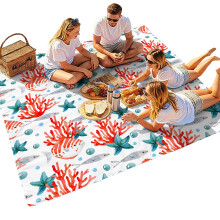 Family Size Water Resistant Meal Pad Beach-200cmx200cm 32