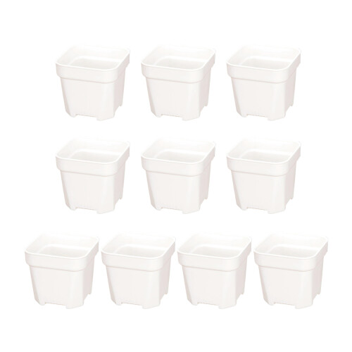Pots de fleurs conçus spécifiquement pour les amateurs-Blanc S