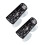2PCS Betta Fish Hideouts Suction Cup Cave Shelter Place-Black 1