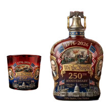 Collectible US 250 Years Celebration Whiskeys Bottle And Cup Set