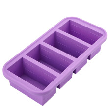 Multipurpose Silicone Ice Molds And Storage Box Ice-Purple 4