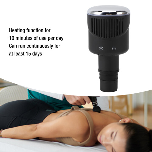 Rechargeable Hot & Cold Massage Gun Head for Deep Tissue, 800mAh 2