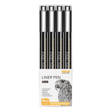 Waterproof Fine Liner Pen Art Marker Set-art drawing 4 sticks