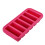 Convenient Silicone Freezers Box With Secure Cover-Rose Red 6 1