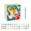 Liquid Acrylic Paint Pen Multipurpose Brush Tip-48 Colors/Box 1
