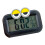 Digital Alarm Clock with Time Nightlight Temperature Snooze-4 1