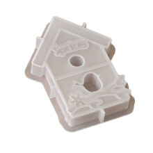 Moule à bougie en Silicone pour maison-Maison Printemps Modèle 0