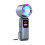 Ventilateur portatif pliable, Rechargeable par USB, avec-Gris 1