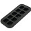 Plateau à glaçons multifonctionnel en silicone avec-Noir 10 1