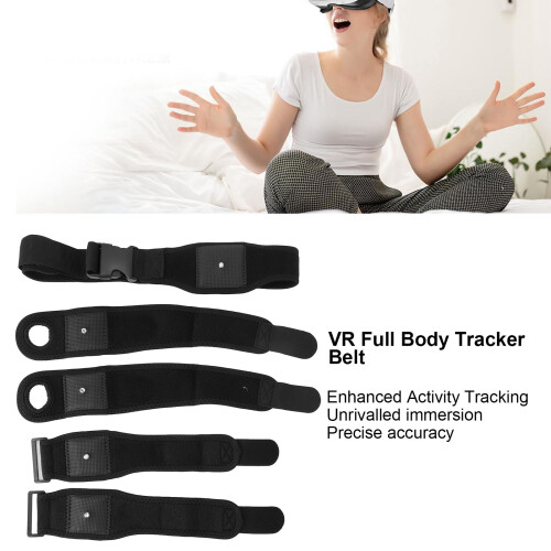 Full Body VR Tracker Strap, Adjustable Polyester, Compatible with HTC Vive 2
