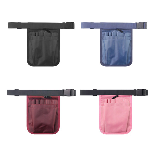 Pochette de sac de taille pour infirmières et techniciens,-Noir 1