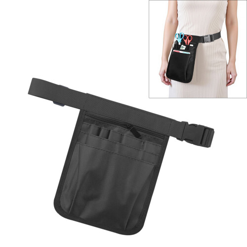 Pochette de sac de taille pour infirmières et techniciens,-Noir 2