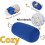 Μαξιλάρι Microbead Bolster Tube – Squishy Roll Cushion για στήριξη λαιμού, πλάτης, βραχιόνων – 5