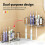 MultiFunctional Stainless Steel Storage Rack for Holding-4 4