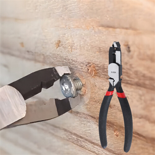 Alicate Decapador de Fios e Extrator de Parafusos Vermelho 15 cm (5,91 polegadas) 2
