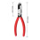 Alicate Decapador de Fios e Extrator de Parafusos Vermelho 15 cm (5,91 polegadas) 8