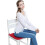 Dark Red Square Chair Cushion 16 Inch 4