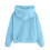 Girls' Blue Hoodies Long Sleeve Lightweight Pullover 6